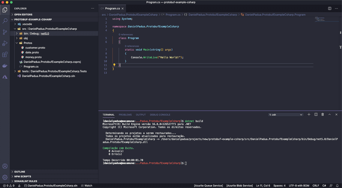Dotnet build ok