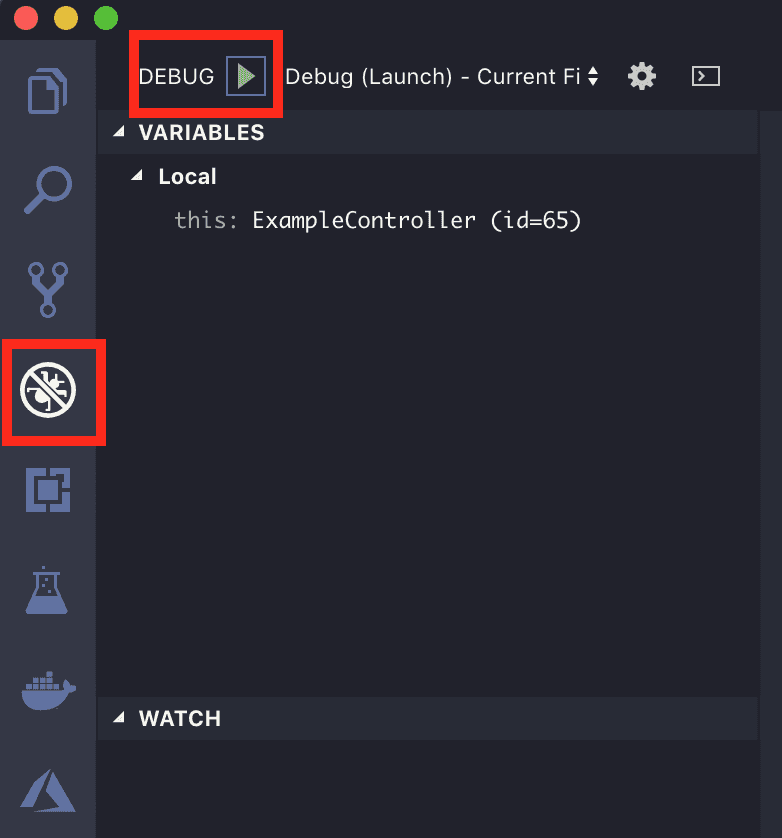 debug java vscode