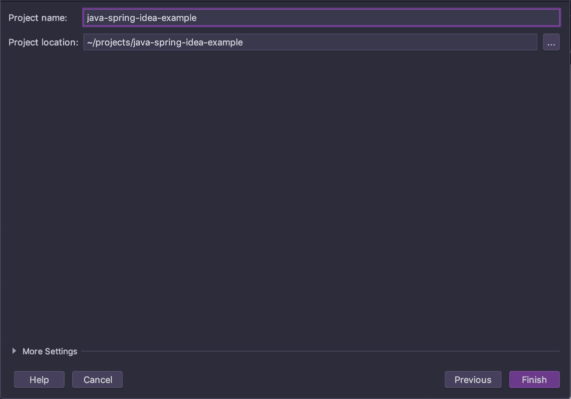 Naming the project